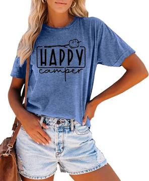 Happy Camper T Shirt