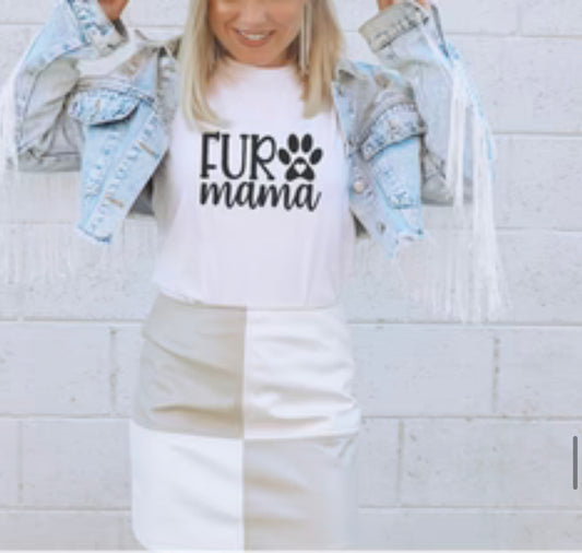 Fur mama T Shirt