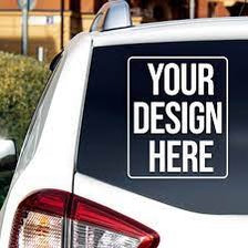 Customize your own car decal