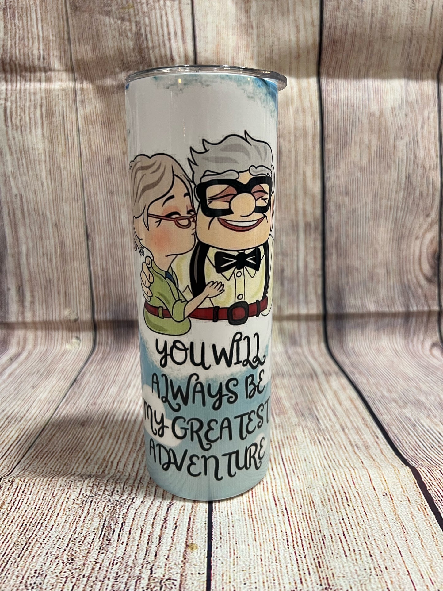 My Greatest Adventure Skinny Tumbler