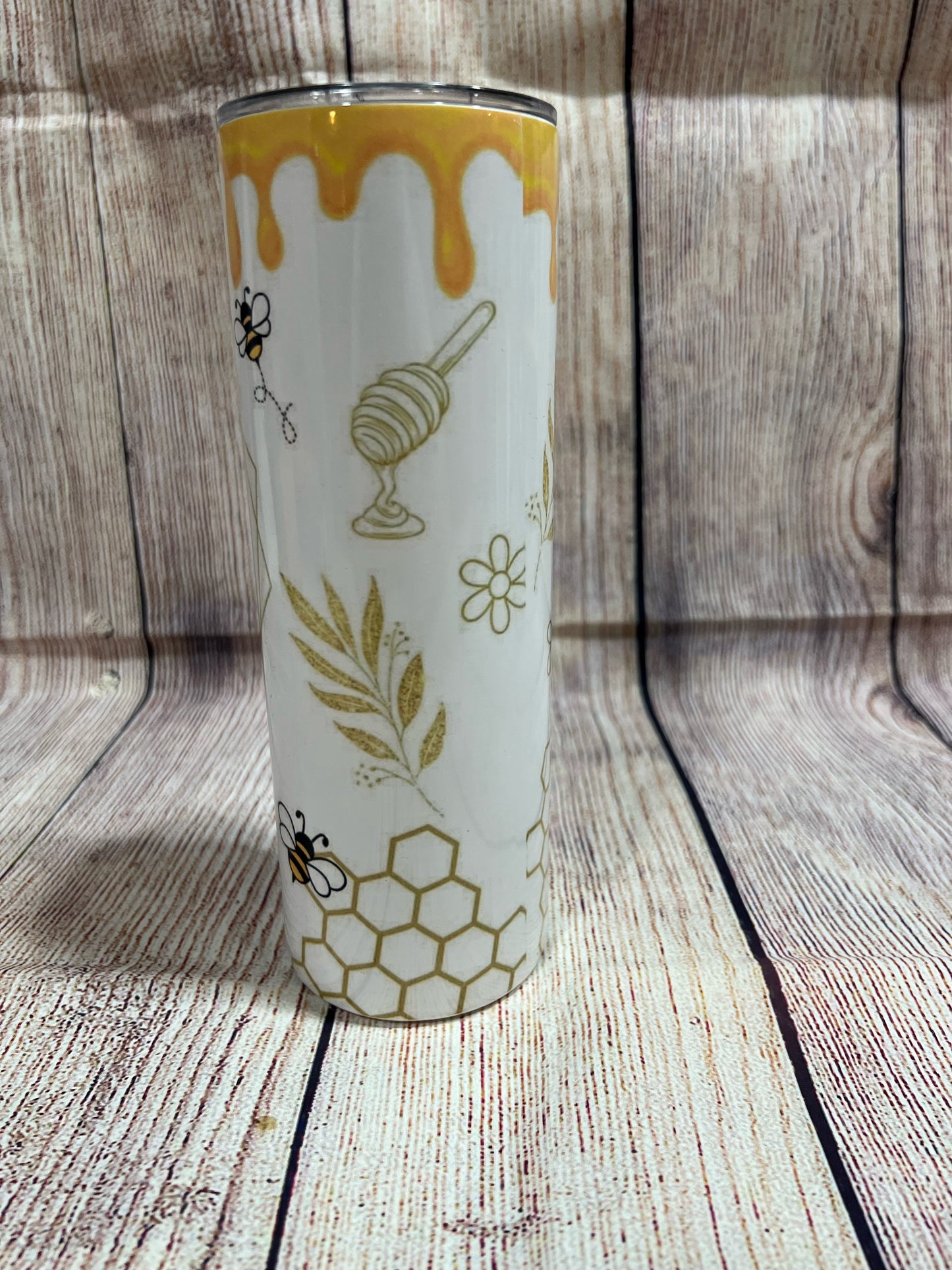 Bee Kind Skinny Tumbler