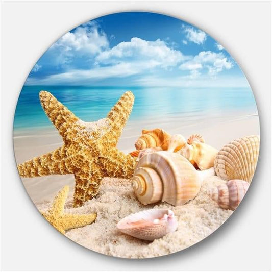 Seashell Car Cup Coaster